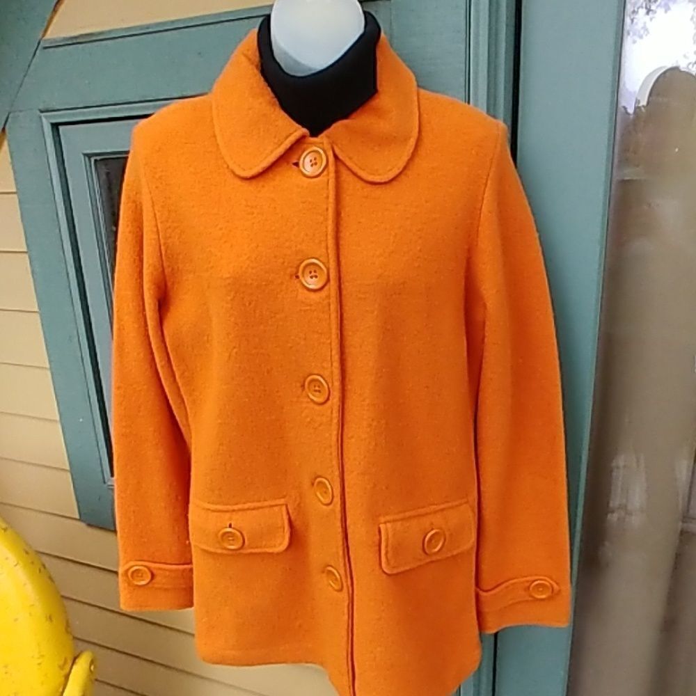 Orange Wool WilliSmith Jacket Blazer